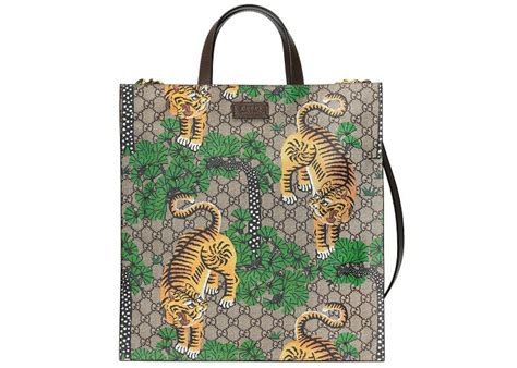 gucci bengal tote pink|the house Gucci tiger.